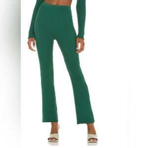 Anthropologie Callahan Knit Trish Pants Green Size Small